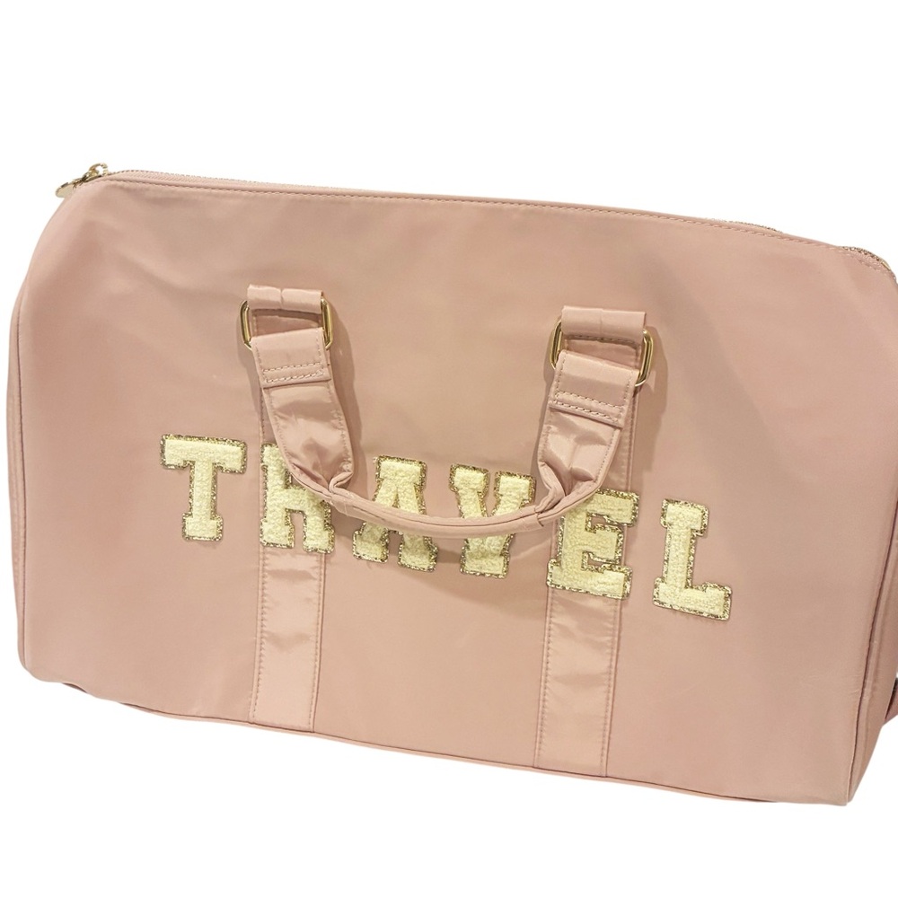 Altar’d State Pink Nylon Duffle Travel Bag School Work